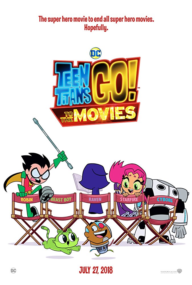 poster de teen titans go! to the movies