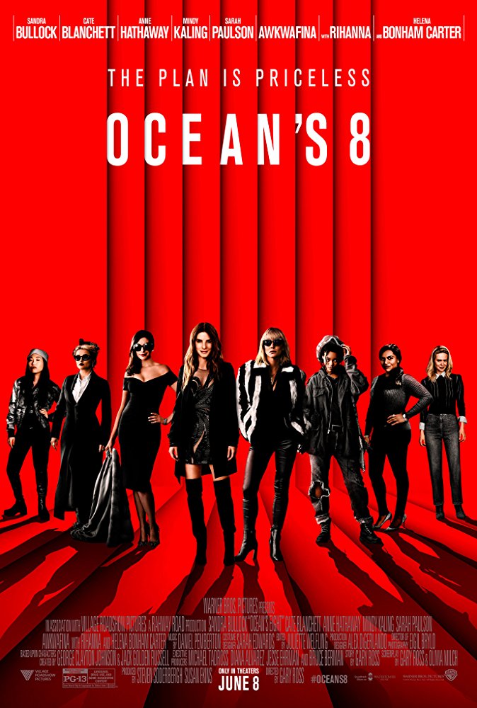 poster de oceans 8 - Las Estafadoras