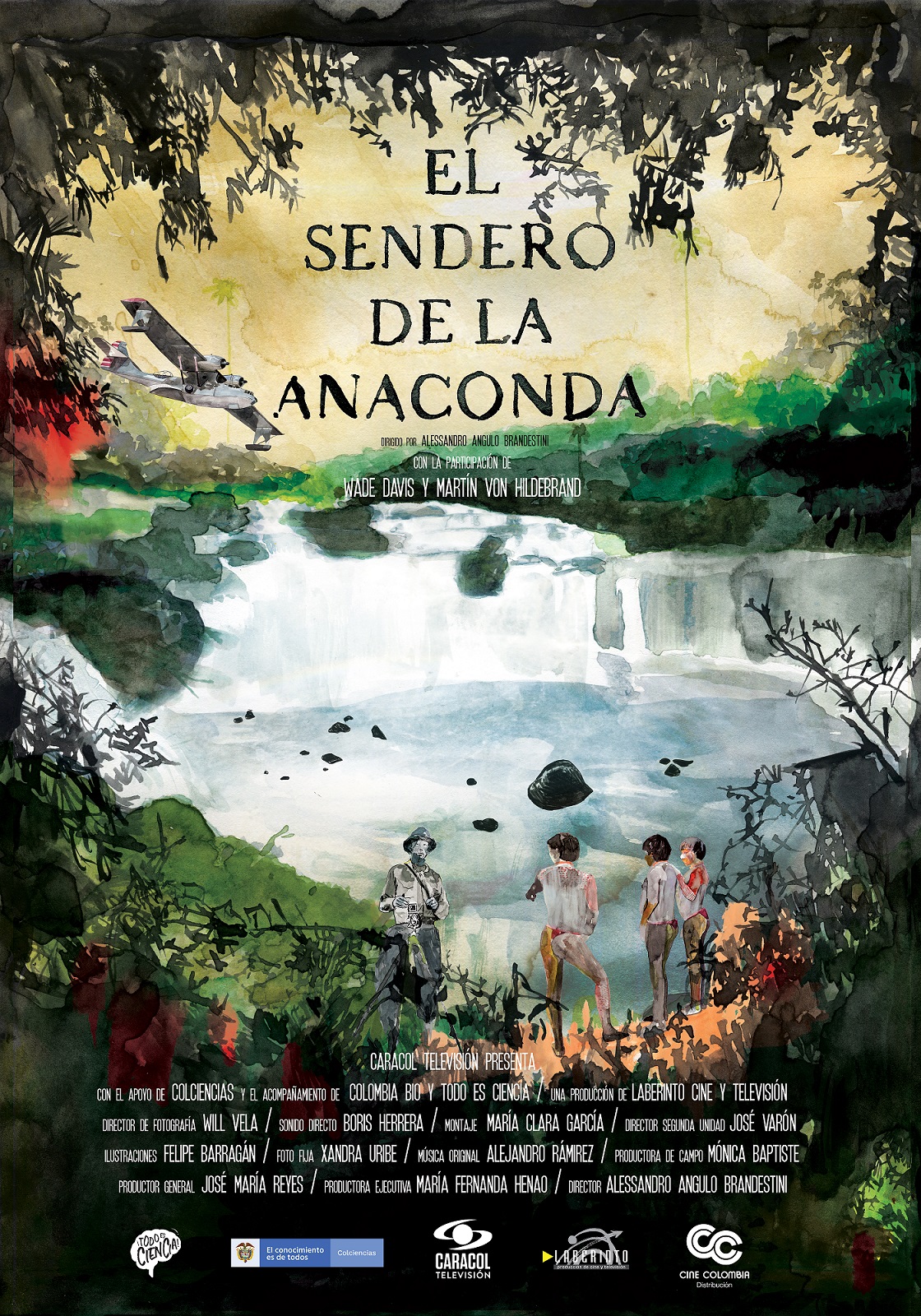 poster sendero de la anaconda